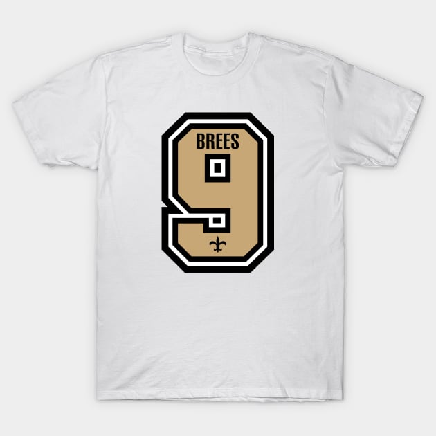 Drew Brees T-Shirt by Tamie